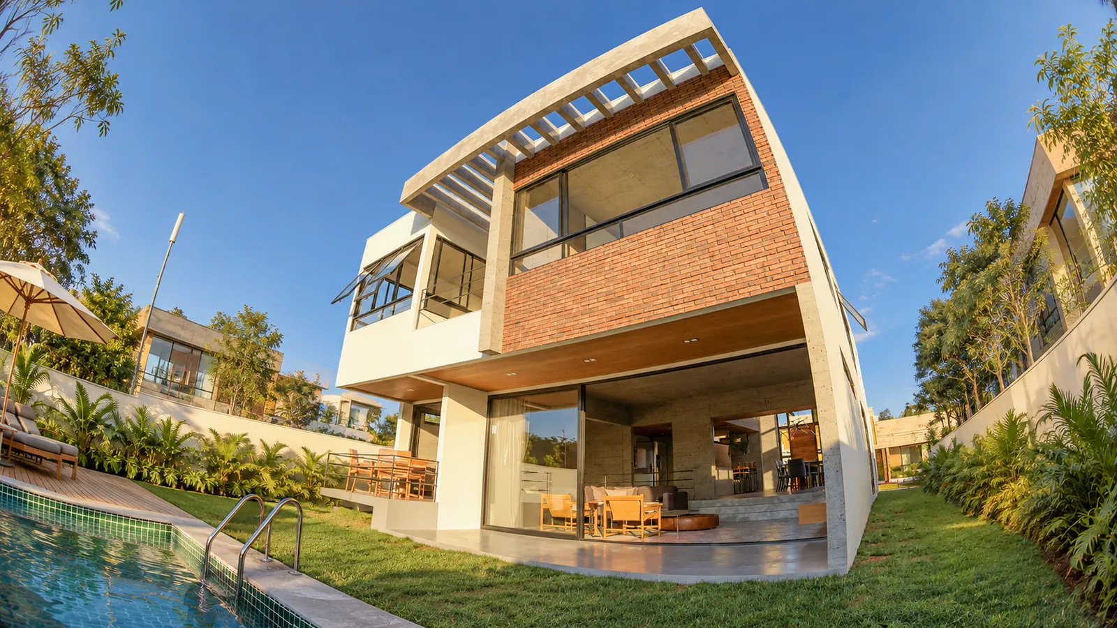 PL Residence — Fachada posterior